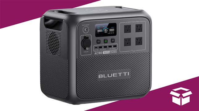 Image for article titled Enhance Your Power Backup With 54% Off the BLUETTI Portable Power Station This Prime Day