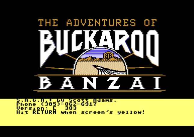 The Adventures of Buckaroo Banzai: Across the Eighth Dimension ...