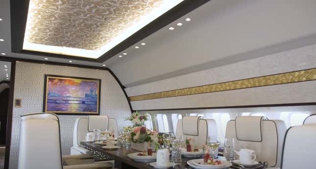 Image for article titled Tacky or Tasteful? Inside Drake&#39;s Luxurious $185 Million-Private Jet ... Yes, THAT Jet