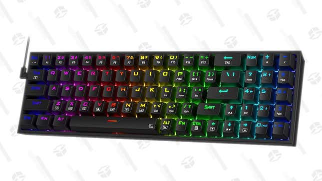 Redragon K628 Pollux 75% Mechanical Keyboard | $46 | Amazon