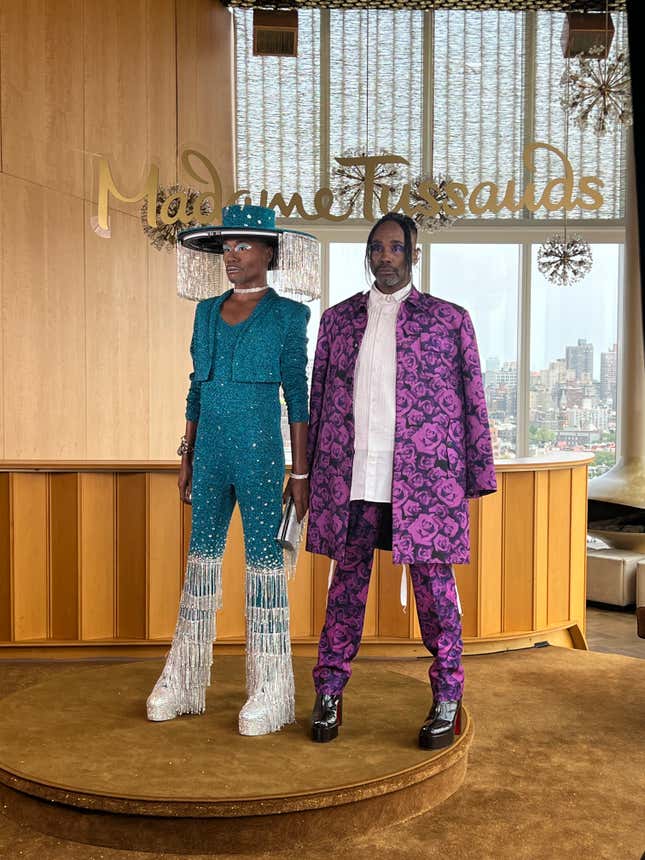 Image for article titled Billy Porter's Madame Tussauds Wax Figure Revealed in NYC... And It's Really Good