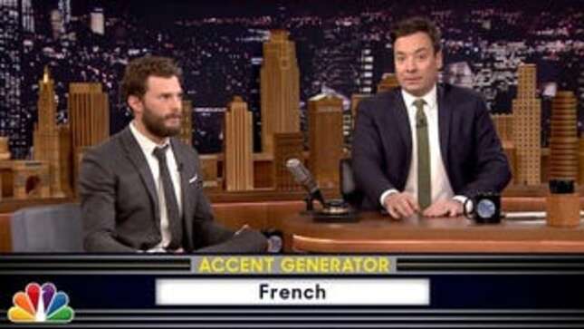 Jamie Dornan and Jimmy Fallon Read <i>Fifty Shades </i>In the World's Accents