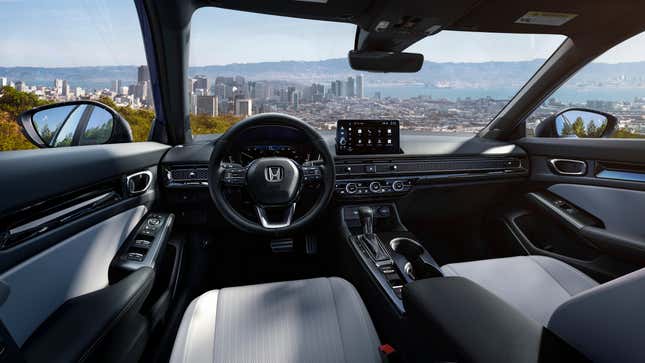 2025 Honda Civic Hybrid interior