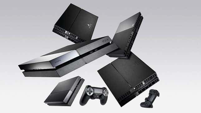 The PS5 consoles and consoles are shown in assembled form.