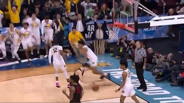 Here's How Jordan Poole's Buzzer-Beating Three-Pointer Sounded On Michigan Radio