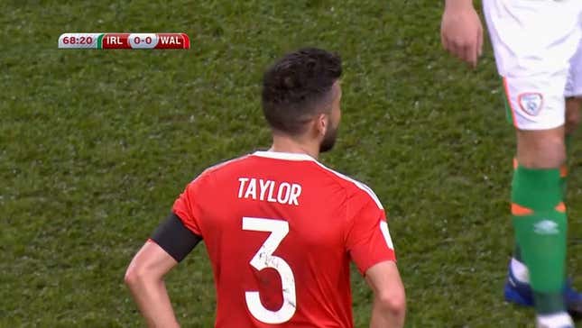 Ireland's Seamus Coleman Gets His Leg Snapped By Welsh Defender In World Cup Qualifier