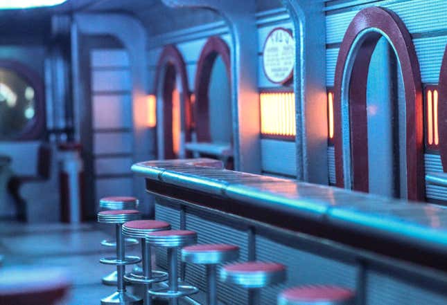 Image for nonfiction  titled You&#39;ve Got to See This Recreation of Dex&#39;s Diner from Attack of the Clones