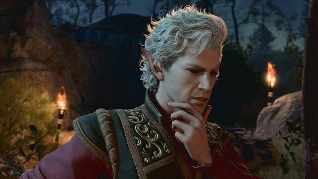 Image for article titled Baldur's Gate 3's Astarion Talks D&D, Acting, and Yes, Bear Sex