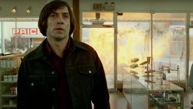 Javier Bardem in No Country For Old Men 