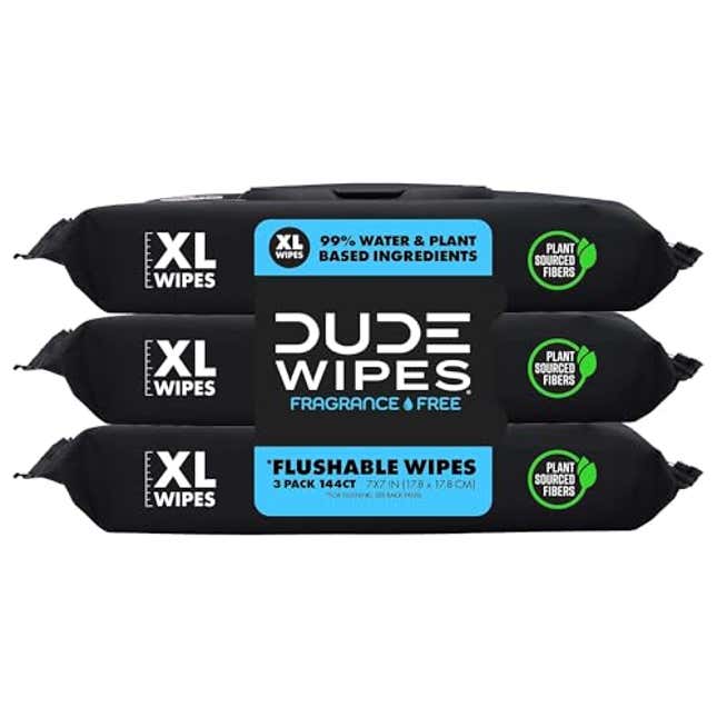 Image for article titled DUDE Wipes, Now 48% Off