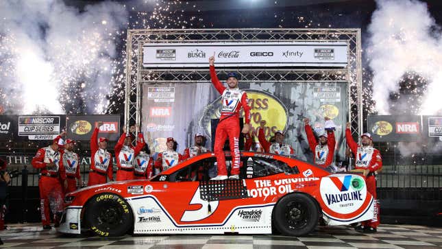 Kyle Larson Wins NASCAR Playoffs Race At Bristol