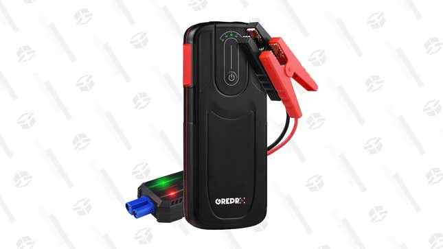 GREPRO 2000A Peak Car Jump Starter | $45 | Amazon | Use code 779YVJLM