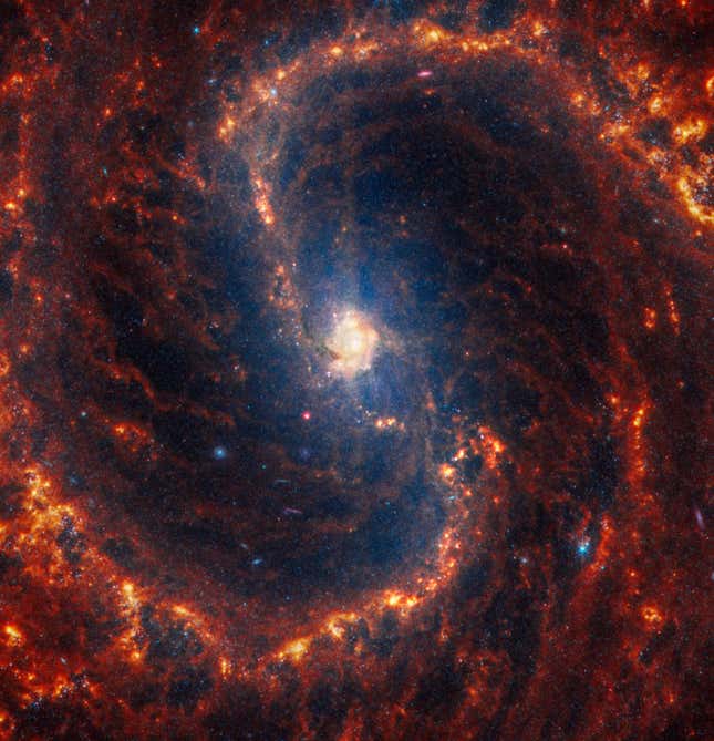 Image for article titled See Webb Telescope's 'Mind-Blowing' Collection of Spiral Galaxy Images