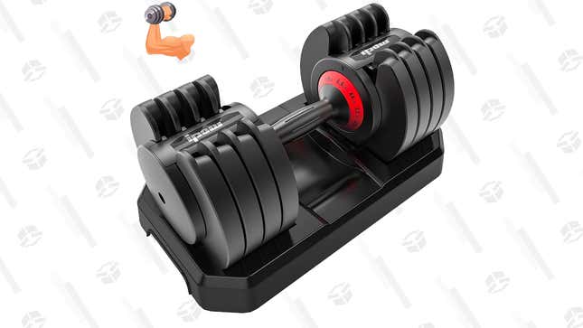 Ipow Adjustable Dumbbell | $110 | Amazon