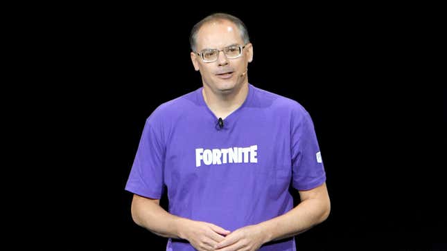 Tim Sweeney, the Fortnite guy.