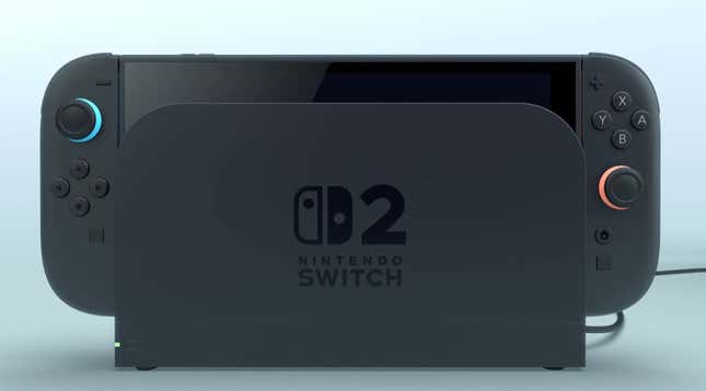 A screenshot shows off the new Nintendo Switch 2.