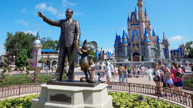 Image for article titled &#39;Slavery Was Good&#39; DeSantis Cancels Diversity In Disney District Because Of Course He Would