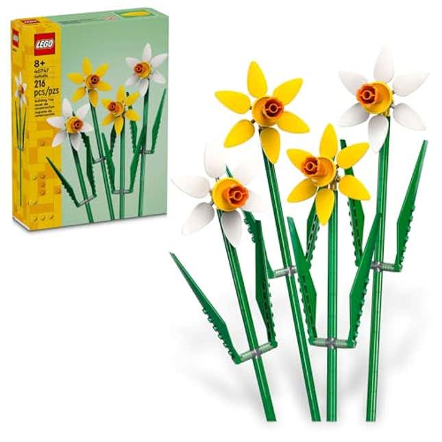 Image for article titled LEGO Daffodils, Now 42% Off