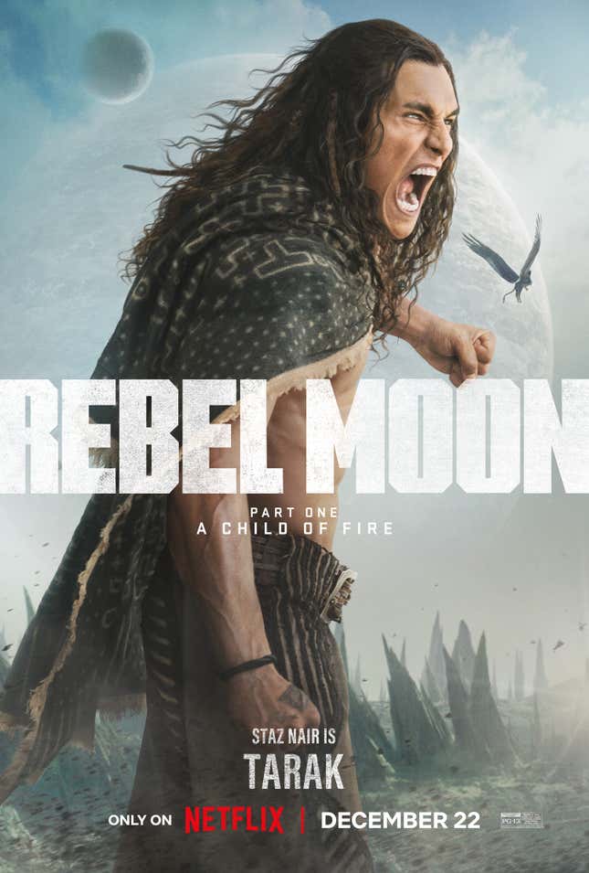 Zack Snyder's Space Snyderverse New Rebel Moon Posters