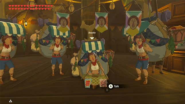 Image for article titled Breath Of The Wild Actually Has Four Beedles, And You Can Get Them All Together