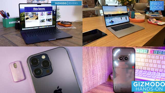 Image for article titled Gizmodo Reviews: Apple MacBook Air, Nothing Phone 2a, and Your iPhone 16 Wishlist