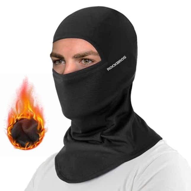 Image for article titled ROCKBROS Windproof Thermal Balaclava Ski Mask for Cycling, Now 10% Off