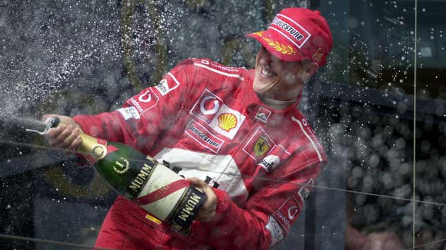 Image for article titled Schumacher Crafts The Myth That Surrounds One Of F1&#39;s Greatest Icons