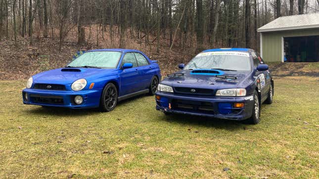 Image for article titled I Watched A Clean Bugeye WRX Die So A Rally Car Could Live