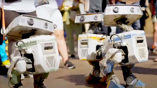 Droids in training imagineering