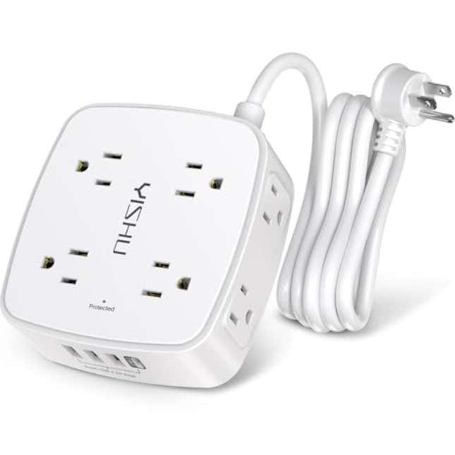 Image for article titled 6 Ft Surge Protector Power Strip, Now 15% Off