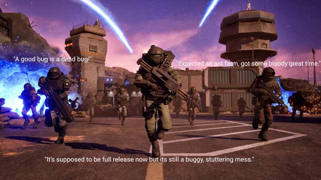 Steam user reviews for Starship Troopers: Extermination