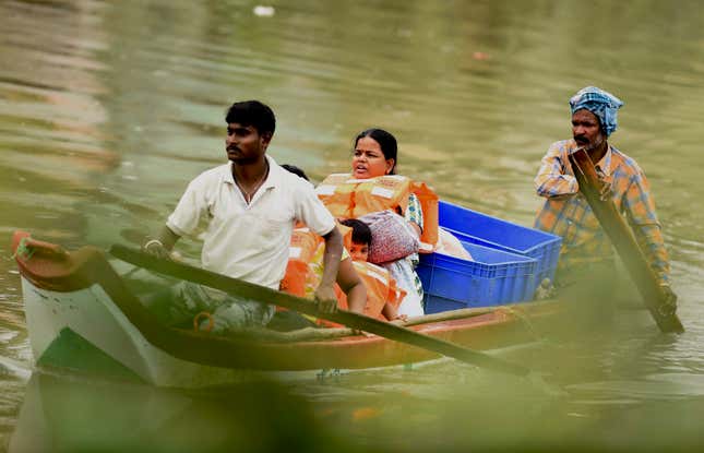 India-chennai-Flooding