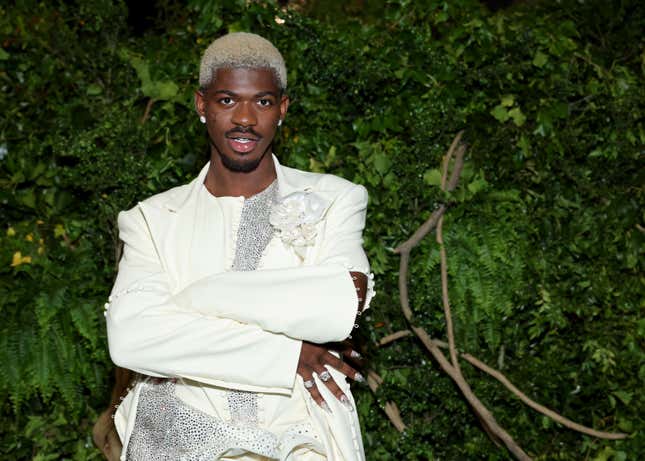 Lil Nas X attends The 2024 Met Gala Celebrating “Sleeping Beauties: Reawakening Fashion” at The Metropolitan Museum of Art on May 06, 2024 in New York City.