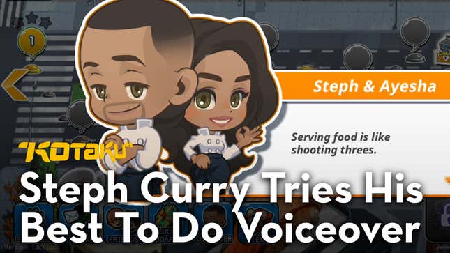 Steph Curry Is Amazing At Basketball, Needs Help With Voiceover<em></em>