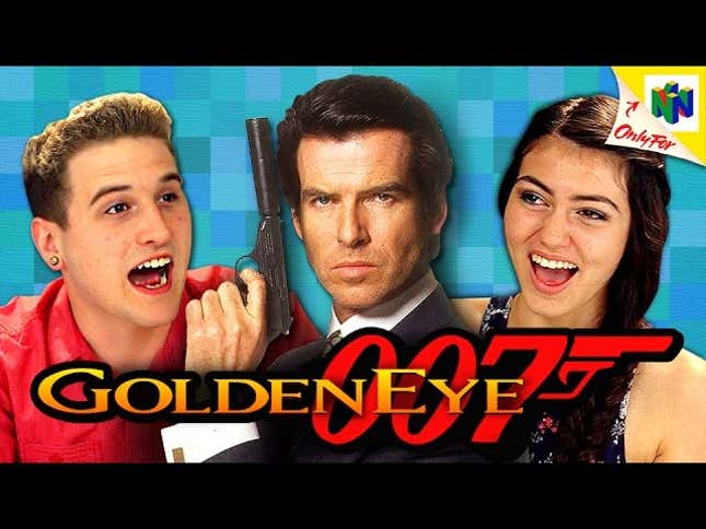 Watch <i>GoldenEye 007</i> Teach Teens The Joys Of Split-Screen Gaming