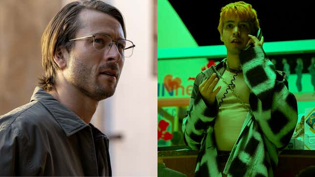 Glen Powell in Hit Man; Julio Torres in Fantasmas 