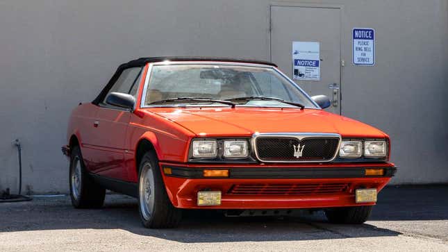 Bon prix ou pas de risque Maserati Biturbo Spyder 1989