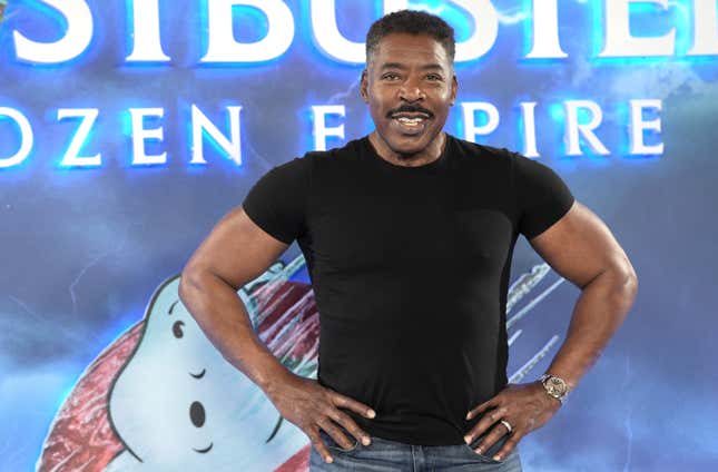 Ernie Hudson during a photo call for the cast of Ghostbusters: Frozen Empire, at Claridges, London, on Thursday March 21, 2024.