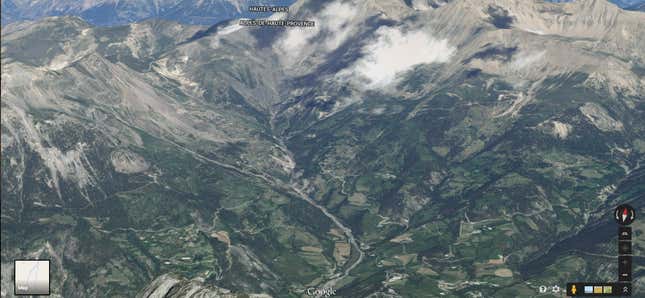Screenshot from Google Earth