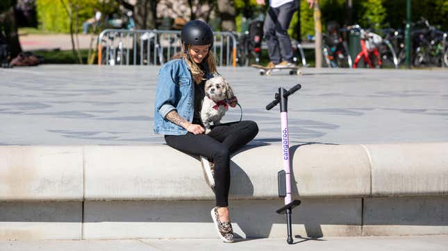 Image for article titled Pogo Stick Sharing Micro Mobility Startup Cangoroo Is Truly Beyond the Pale