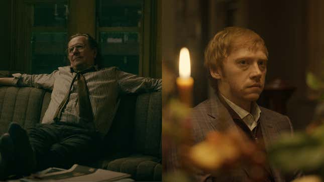 Gary Oldman in Slow Horses; Rupert Grint in Servant