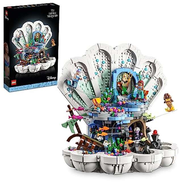 LEGO s The Little Mermaid Royal Clamshell is 30 Off for Black Friday