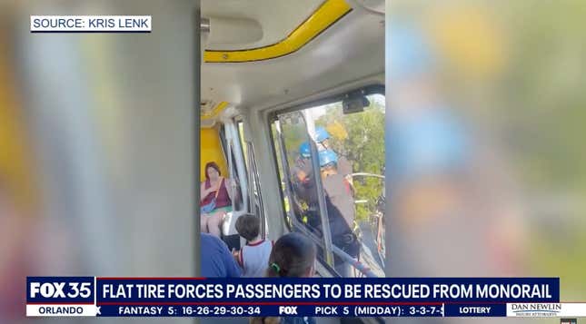 Image for article titled &#39;There Was A Loud Bang Explosion&#39;: 71 Disney World Guests Evacuated From Monorail With Flat Tire