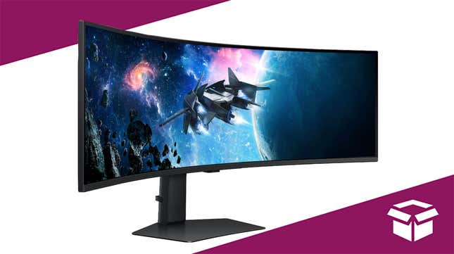 Image for article titled Level Up Your Gaming Sesh With The 49&quot; Odyssey QLED Gaming Monitor For Only $850