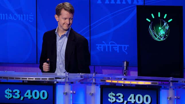 Ken Jennings and the computer that defeated him