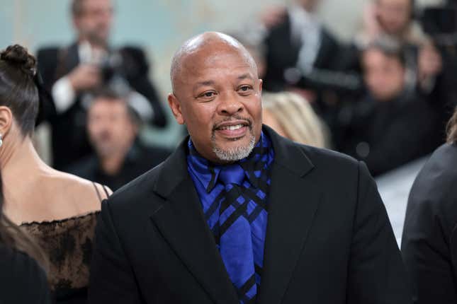 Dr. Dre attends The 2023 Met Gala at The Metropolitan Museum of Art on May 01, 2023 in New York City.