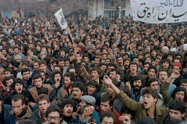 Image for article titled Photos: 40 years since the Iranian Revolution