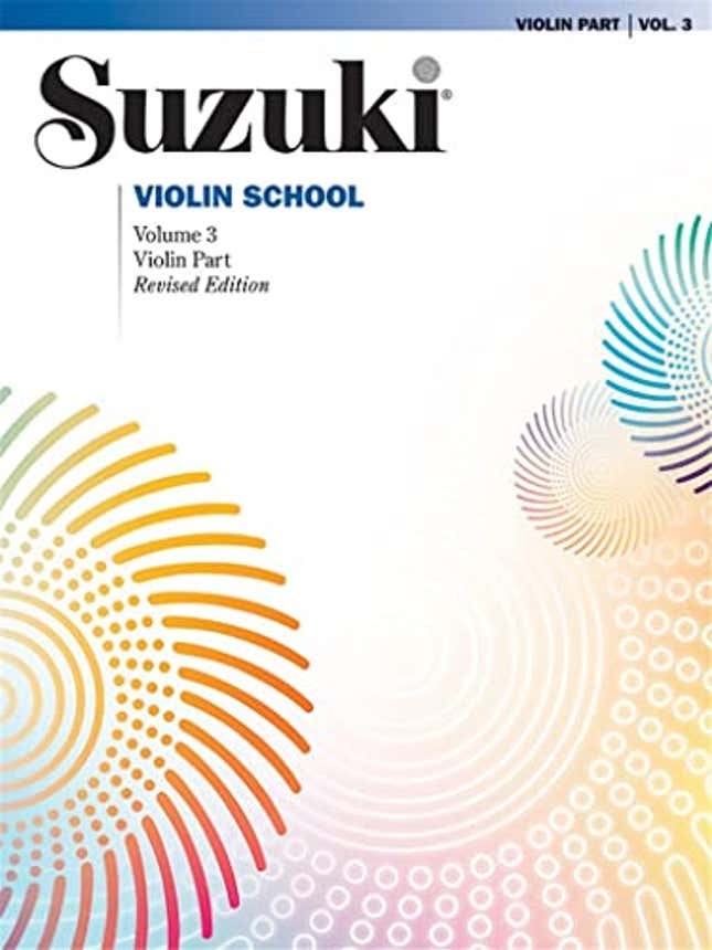 Image for article titled Suzuki Violin School, Now 18% Off