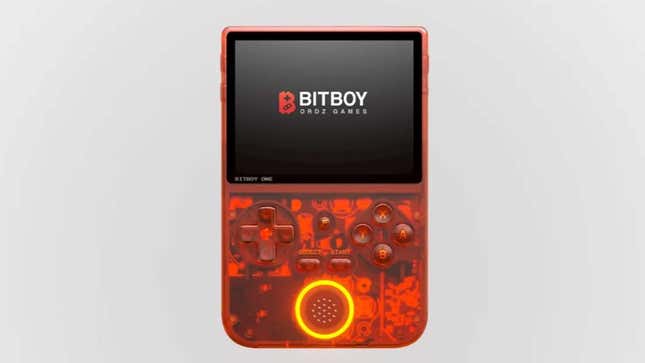 A screenshot of the BitBoy One handheld device. 