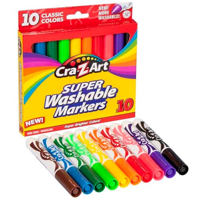 Image for article titled Cra-Z-Art Classic Super Washable Markers, Now 14% Off